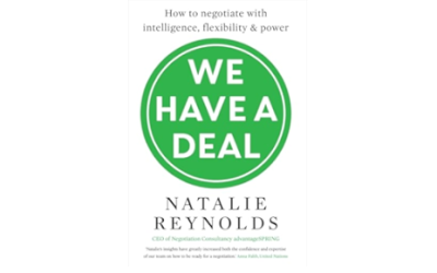 A sneak peek at Natalie’s forthcoming book ‘We Have A Deal’