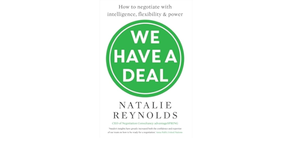 A sneak peek at Natalie’s forthcoming book ‘We Have A Deal’