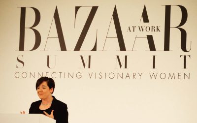 advantageSPRING CEO at the Harpers Bazaar Summit